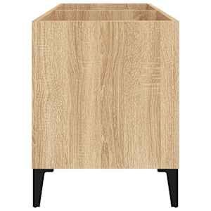 Skříňka na LP desky dub sonoma 74,5x38x48 cm kompozitní dřevo - obrázek 6