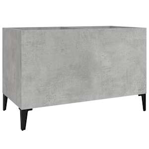 Skříňka na LP desky betonově šedá 74,5x38x48cm kompozitní dřevo - obrázek 2