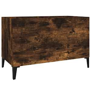 Skříňka na LP desky kouřový dub 74,5x38x48 cm kompozitní dřevo - obrázek 2