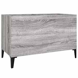 Skříňka na LP desky šedá sonoma 74,5x38x48 cm kompozitní dřevo - obrázek 2