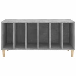 Skříňka na LP desky betonově šedá 100x38x48 cm kompozitní dřevo - obrázek 5