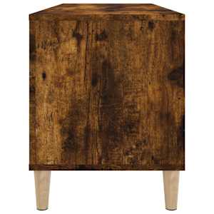Skříňka na LP desky kouřový dub 100x38x48 cm kompozitní dřevo - obrázek 6