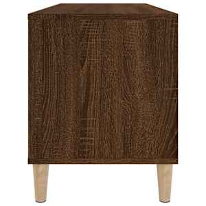 Skříňka na LP desky hnědý dub 100x38x48 cm kompozitní dřevo - obrázek 6