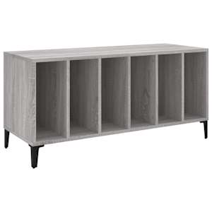 vidaXL plaadikapp, hall Sonoma tamm, 100 x 38 x 48 cm, tehispuit