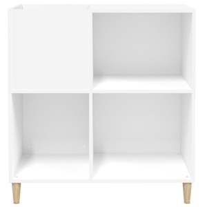 Skříňka na LP desky bílá 84,5 x 38 x 89 cm kompozitní dřevo - obrázek 5