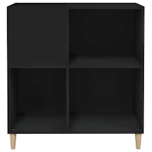 Skříňka na LP desky černá 84,5 x 38 x 89 cm kompozitní dřevo - obrázek 5