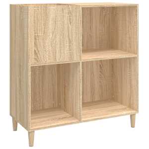 Skříňka na LP desky dub sonoma 84,5x38x89 cm kompozitní dřevo - obrázek 2