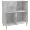 vidaXL plaadikapp, betoonhall, 84,5 x 38 x 89 cm, tehispuit