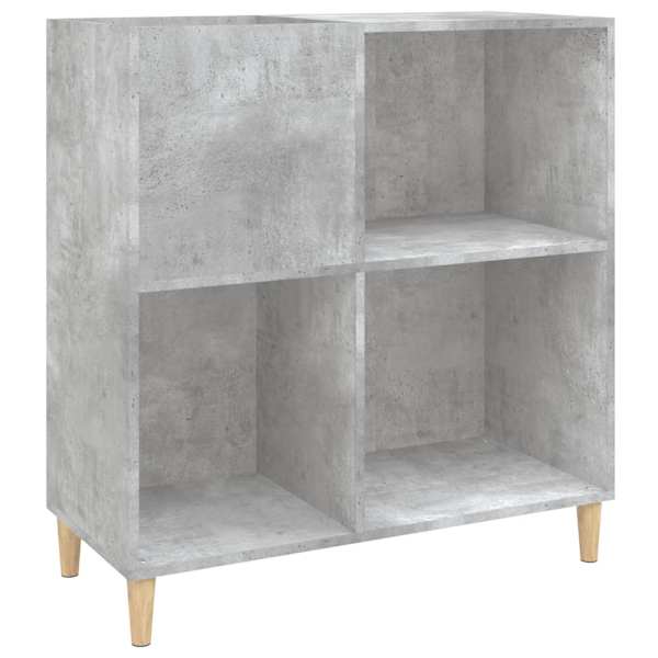 vidaXL plaadikapp, betoonhall, 84,5 x 38 x 89 cm, tehispuit