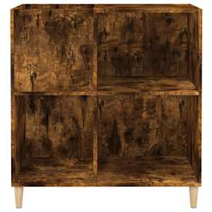 Skříňka na LP desky kouřový dub 84,5x38x89 cm kompozitní dřevo - obrázek 5