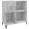 vidaXL plaadikapp, betoonhall, 84,5 x 38 x 89 cm, tehispuit
