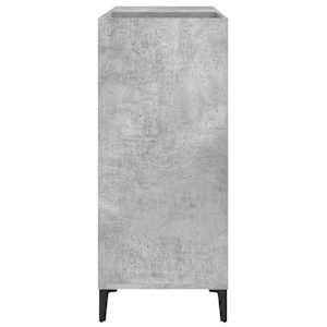 Skříňka na LP desky betonově šedá 84,5x38x89cm kompozitní dřevo - obrázek 6
