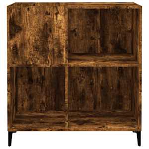 Skříňka na LP desky kouřový dub 84,5x38x89 cm kompozitní dřevo - obrázek 5