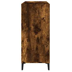 Skříňka na LP desky kouřový dub 84,5x38x89 cm kompozitní dřevo - obrázek 6