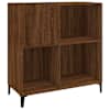 vidaXL plaadikapp, pruun tamm, 84,5 x 38 x 89 cm, tehispuit