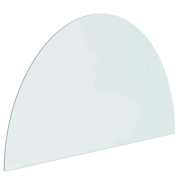 vidaXL Kaminaklaasi plaat L&auml;bipaistev 1000 x 600 mm Klaas