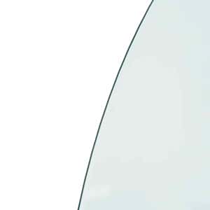 Skleněná deska k krbu Transparentní 800 x 600 mm Sklo - obrázek 6