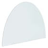 vidaXL Kaminaklaasi plaat L&auml;bipaistev 800 x 600 mm Klaas