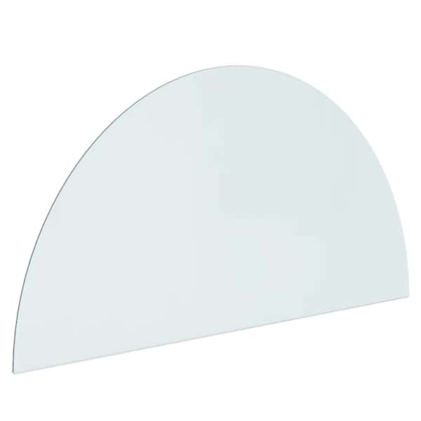 vidaXL Kaminaklaasi plaat L&auml;bipaistev 1200 x 600 mm Klaas