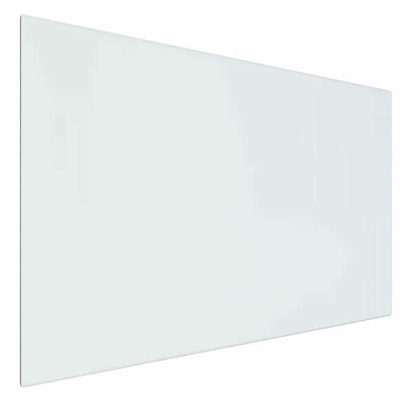 vidaXL Kaminaklaasi plaat L&auml;bipaistev 80 x 50 cm Klaas