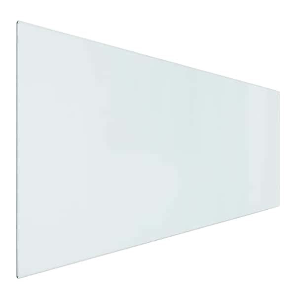 vidaXL Kaminaklaasi plaat L&auml;bipaistev 120 x 50 cm Klaas