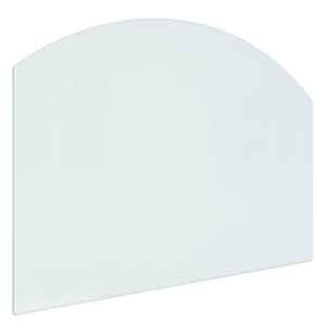 vidaXL Kaminaklaasi plaat L&auml;bipaistev 80 x 60 cm Klaas