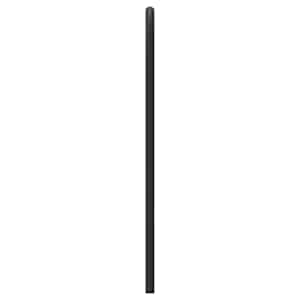 Kovové náhradní čelo postele černé 90 cm - obrázek 5
