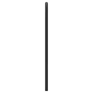 Kovové náhradní čelo postele černé 100 cm - obrázek 5