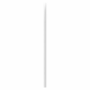Kovové náhradní čelo postele bílé 150 cm - obrázek 5