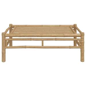 Zahradní konferenční stolek 100 x 55 x 33 cm bambus - obrázek 3