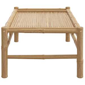 Zahradní konferenční stolek 100 x 55 x 33 cm bambus - obrázek 4
