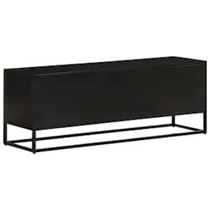 TV skříňka 110 x 30 x 40 cm masivní mangovníkové dřevo a železo - obrázek 5