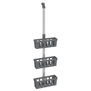 vidaXL riputatav du&scaron;iriiul, 30 x15 x (67-105) cm, alumiinium