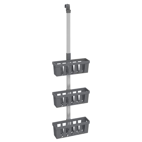 vidaXL riputatav du&scaron;iriiul, 30 x15 x (67-105) cm, alumiinium
