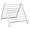 vidaXL pesukuivatusrest vannile, pikendatav, 53-90 cm, alumiinium