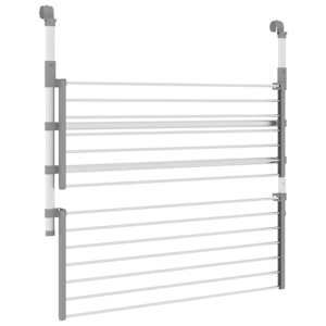 Sušák na prádlo na balkon 89 x 25 x (60–95) cm hliník - obrázek 6