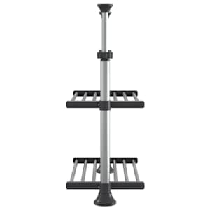 Kuchyňský regál 50 x 25 x (50–70) cm hliník - obrázek 4