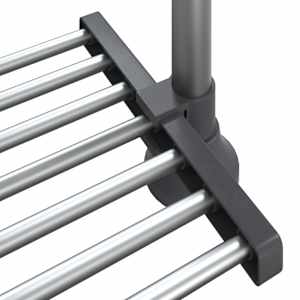 Kuchyňský regál 50 x 25 x (50–70) cm hliník - obrázek 6