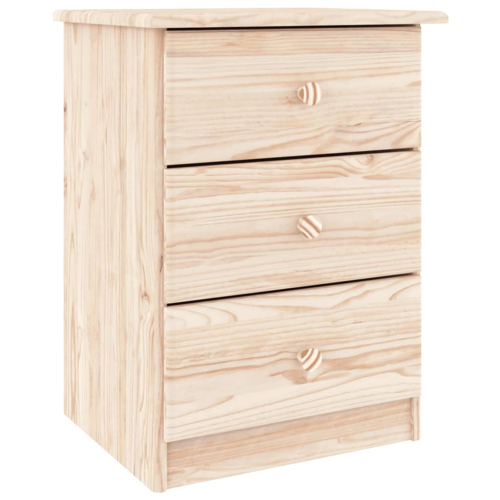 E-shop vidaXL Nočný stolík ALTA 41x35x55 cm masívna borovica