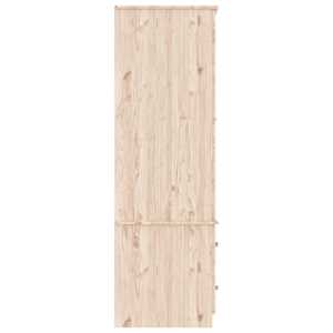 Šatní skříň ALTA 90 x 55 x 170 cm masivní borové dřevo - obrázek 5