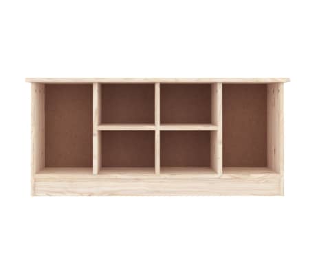 vidaXL apavu skapis ALTA, 100x35x45 cm, priedes masīvkoks