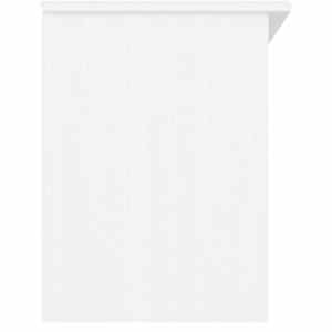 Lavice s botníkem ALTA bílá 100x35x45 cm masivní borové dřevo - obrázek 4