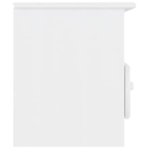 TV skříňka se zásuvkami ALTA bílá 100x35x41 cm masivní borovice - obrázek 4