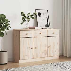 Komoda ALTA 112x35x73 cm trdna borovina