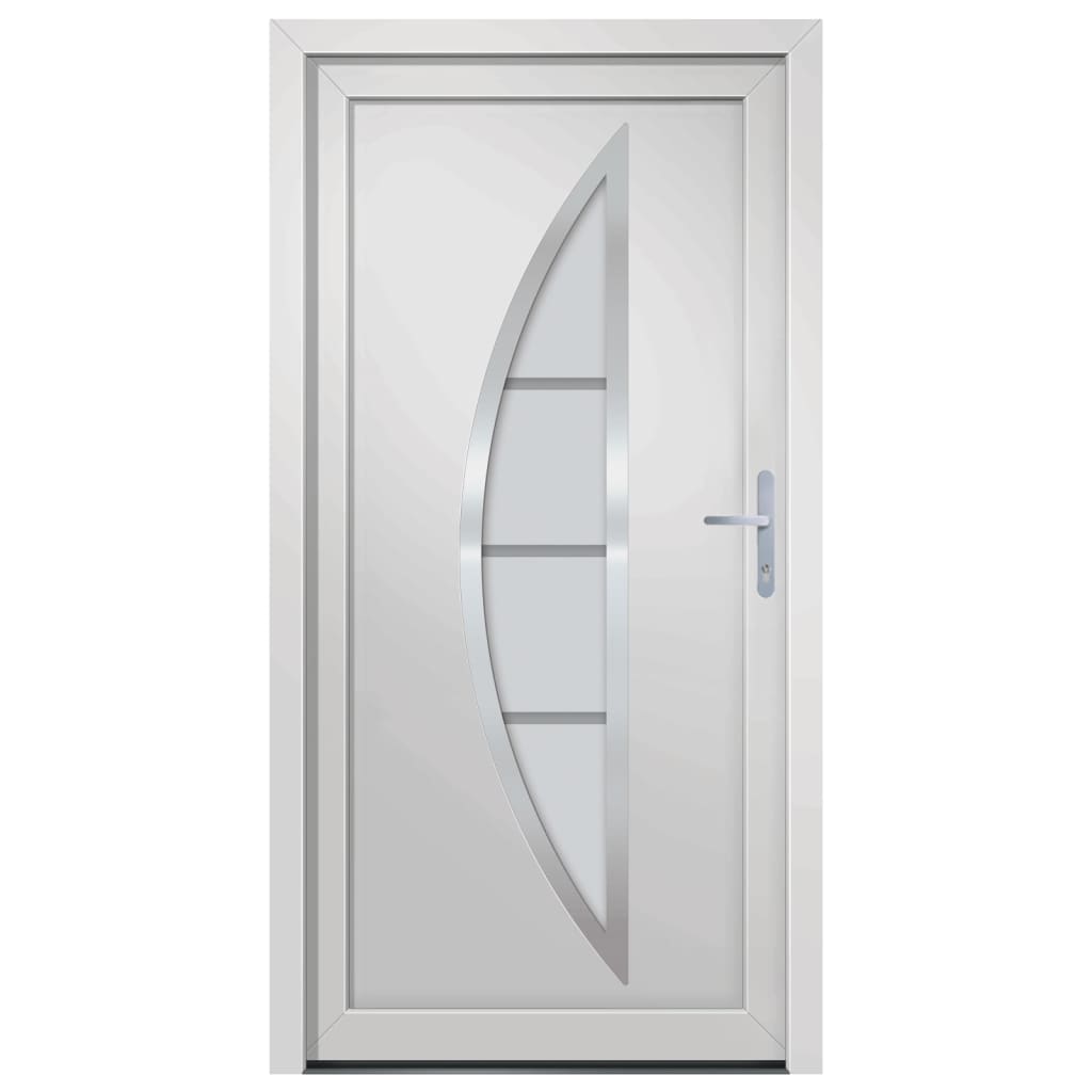 vidaXL Voordeur 108x200 cm PVC wit