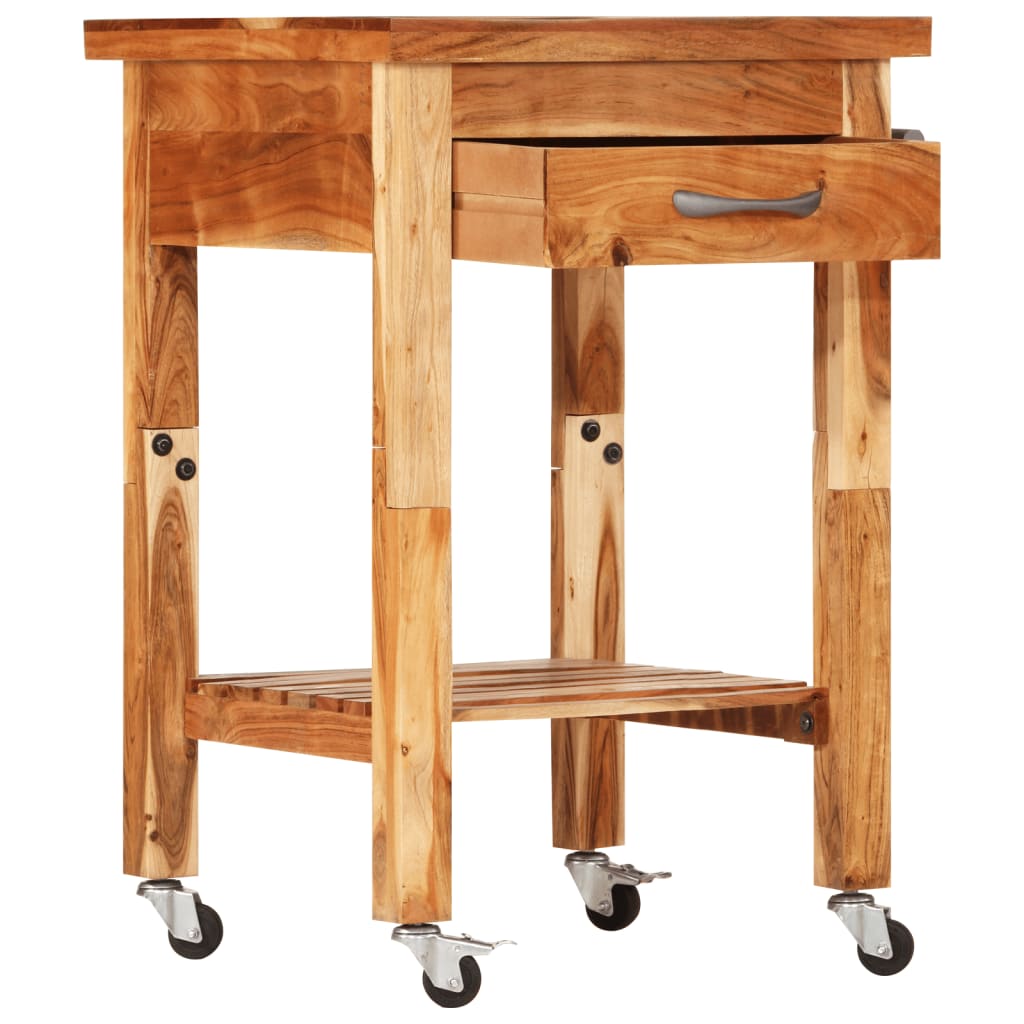 Carrito de isla de cocina con armario de almacenamiento y dos ruedas de  bloqueo, escritorio de madera maciza, mueble para microondas, aparador de