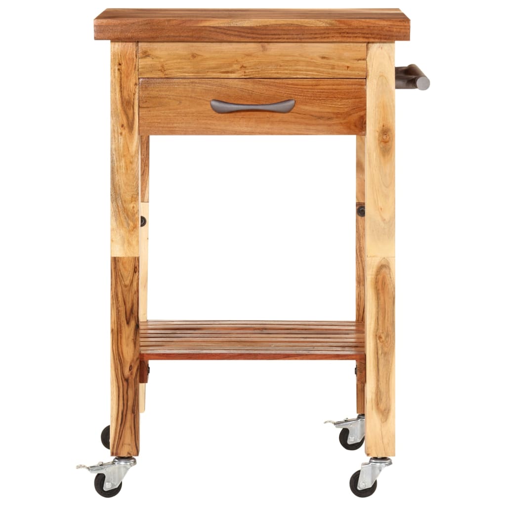 Kitchen Trolley 55x55x89 cm Solid Wood Acacia 355013