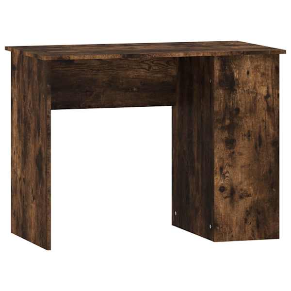 vidaXL kirjutuslaud, suitsutatud tamm, 100 x 55 x 75 cm, tehispuit