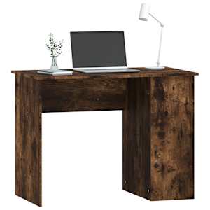 Psací stůl kouřový dub 100 x 55 x 75 cm kompozitní dřevo - obrázek 3