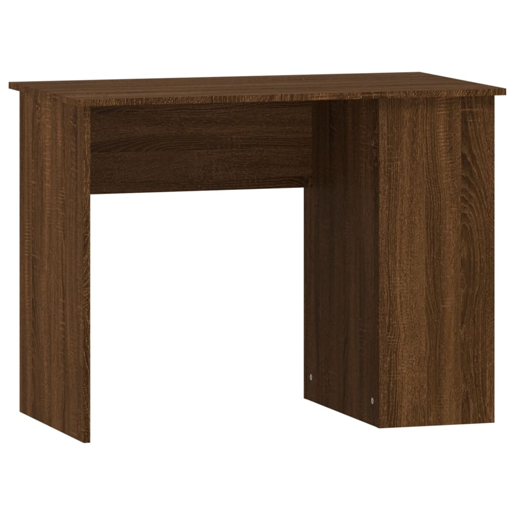 vidaXL Psací stůl hnědý dub 100 x 55 x 75 cm kompozitní dřevo